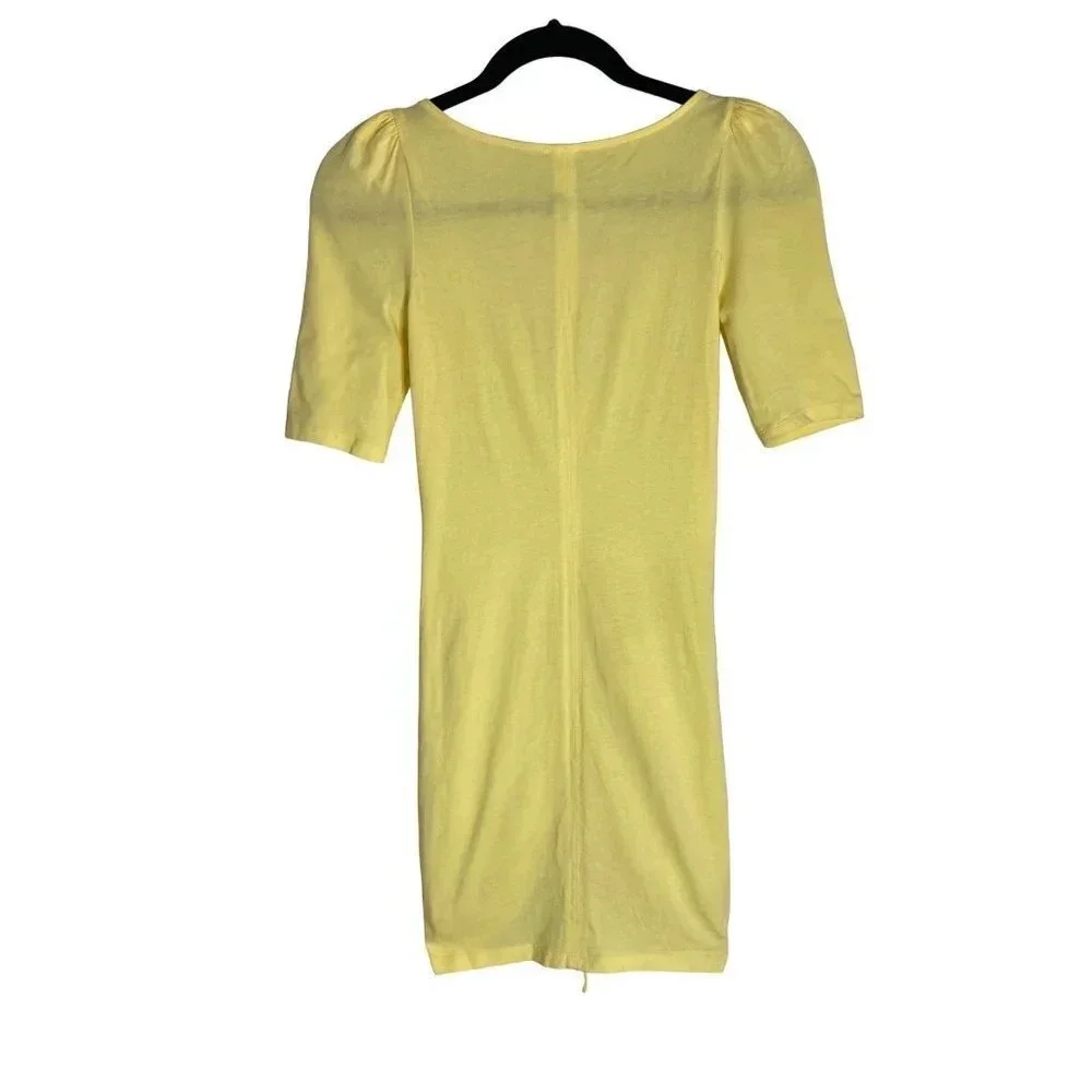 Wilfred Aritzia Nissa Dress Yellow-sz XXS